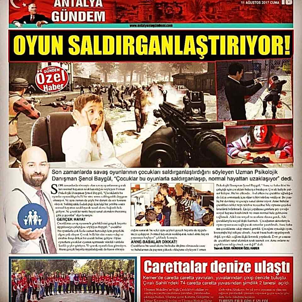 hürriyet oyun psikoloji psikolog şenol baygül